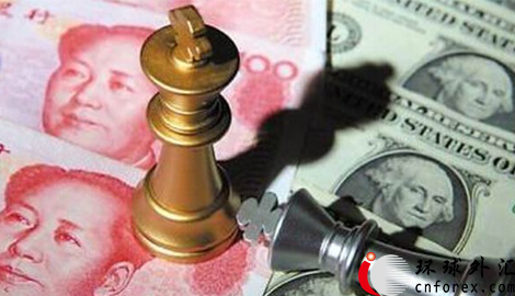 中国央行周四将银行间外汇市场人民币兑美元汇率中间价调高0.35%，上调229点至6.4612元，上日收报6.4702元，为2015年12月15日以来最强水平。